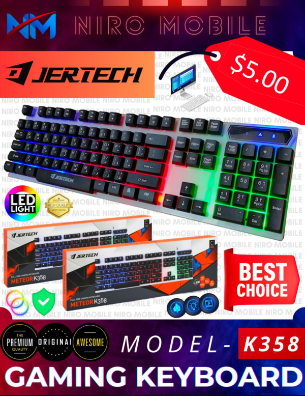 GAMING KEYBOARD - MODEL K358